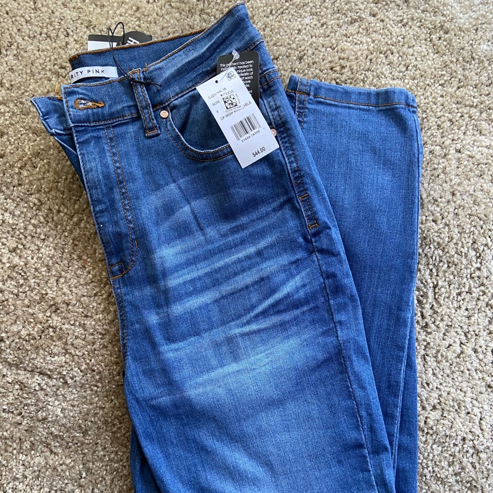 Celebrity Pink High Rose Ankle Skinny Jeans